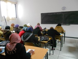 Moroccan Women Learning--the Laughter and Joy in the Room Was the Sound of Appreciated Literacy